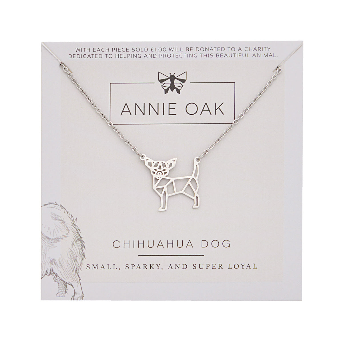 Chihuahua necklace kate spade outlet