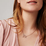 Gorilla Geometric Necklace Silver