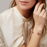 Sparkle Butterfly Bangle Rose Gold