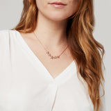 Starfish Linckia Necklace Rose Gold