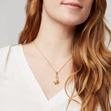 Moorea Double Charm Necklace Gold