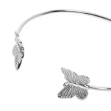 Butterfly Silver Bangle