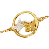 Butterfly Duo Bracelet Gold & Silver