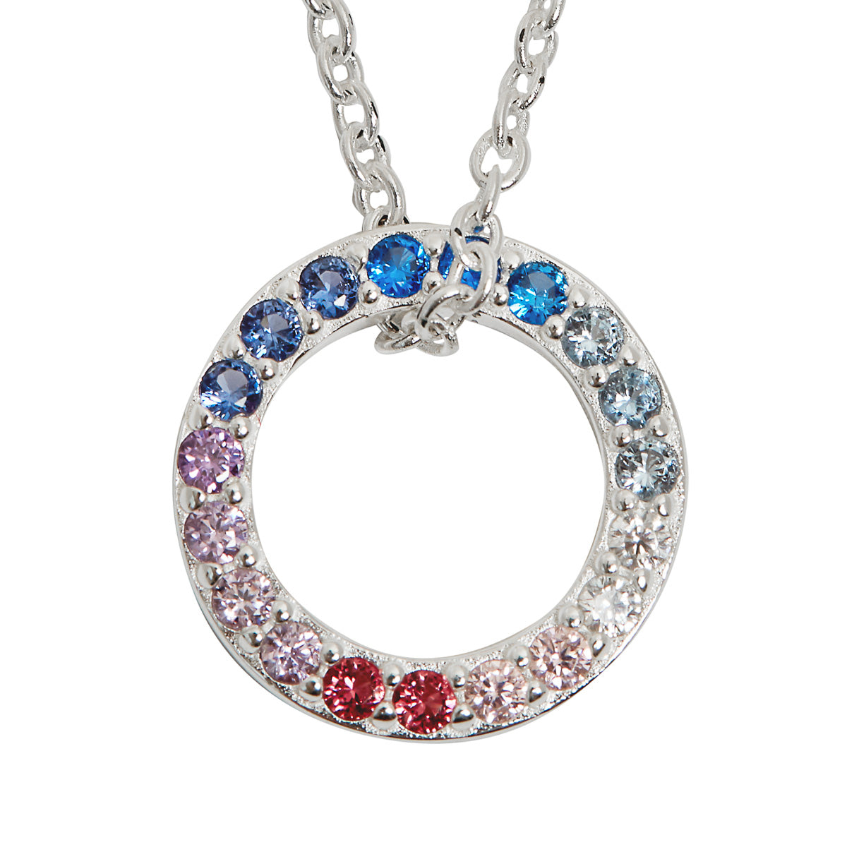Eternal discount circle necklace