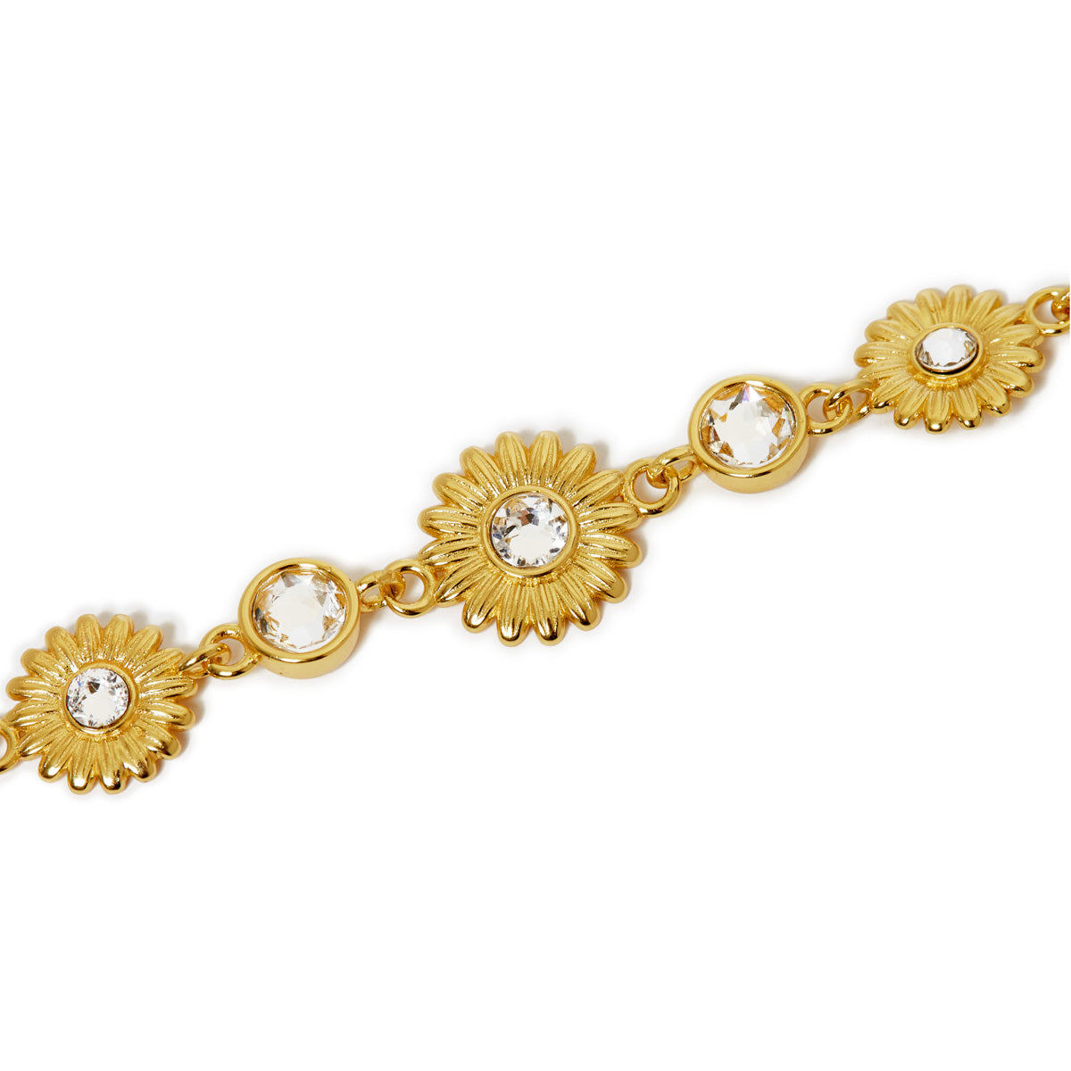 Daisy Chain Gold Bracelet