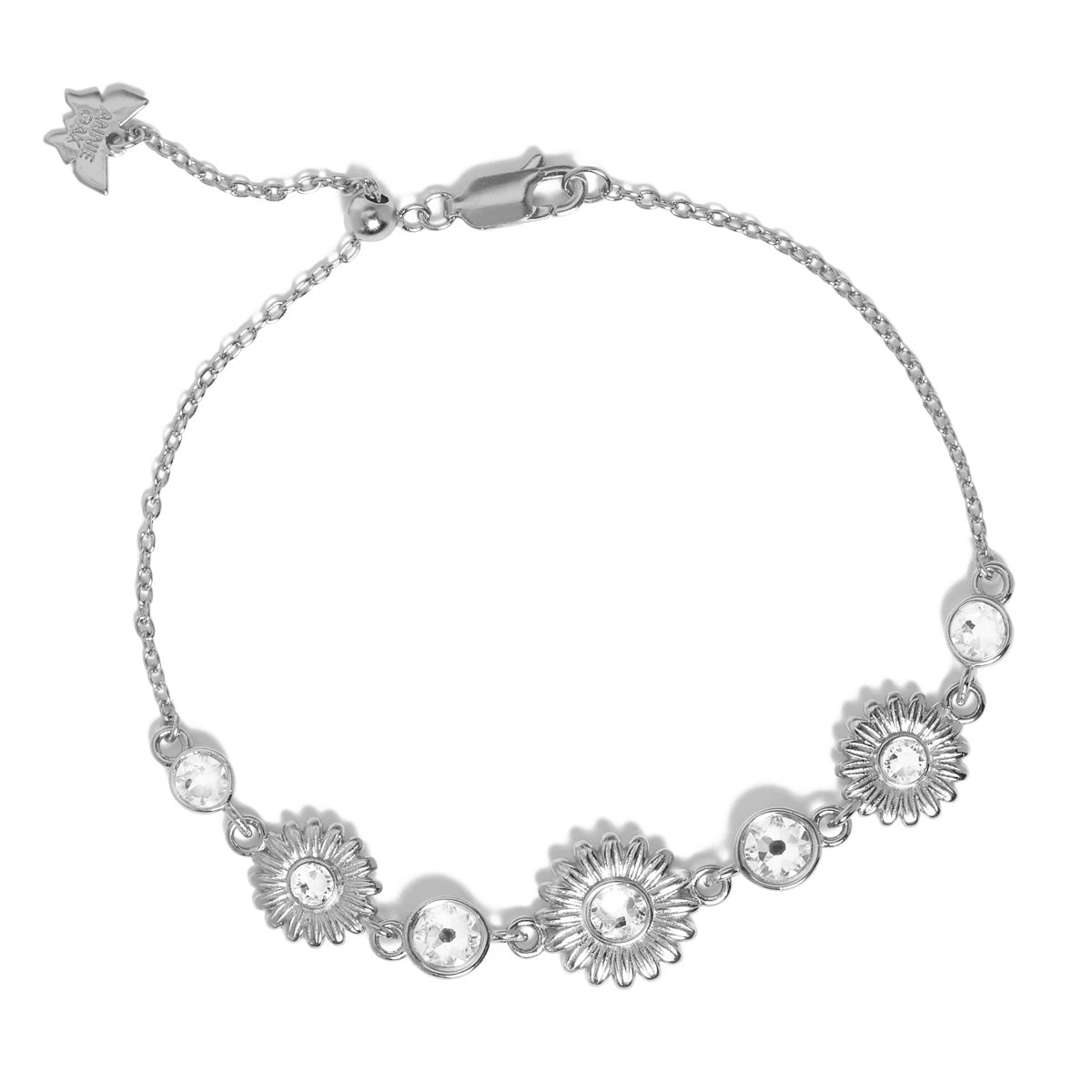 Daisy Chain Bracelet Silver