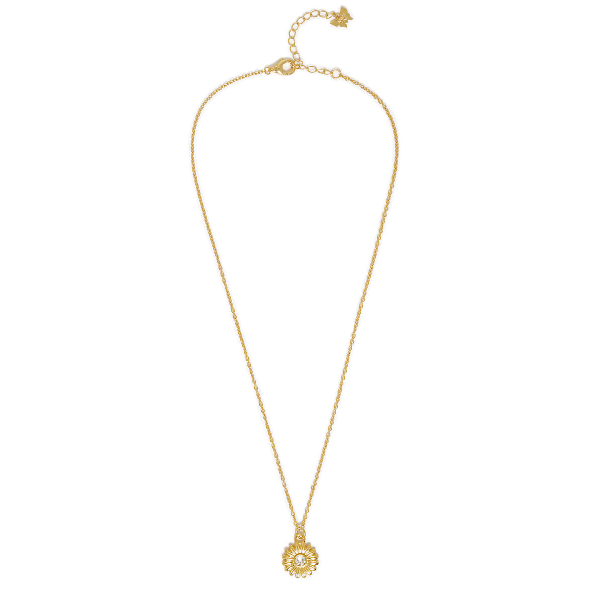 Daisy Gold Necklace