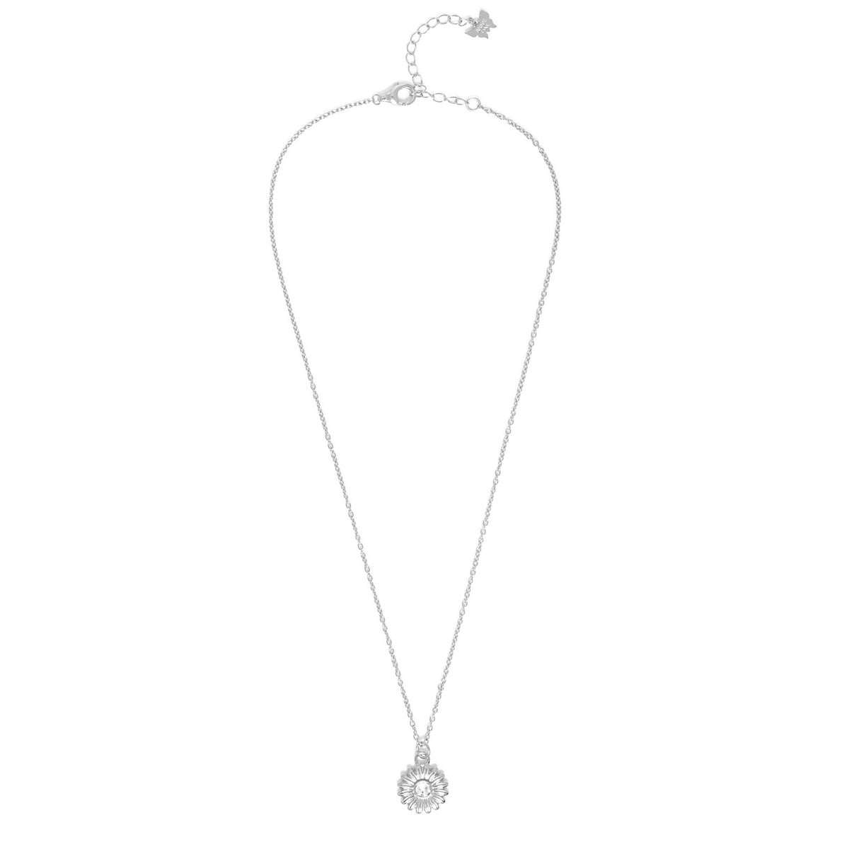 Daisy Silver Necklace