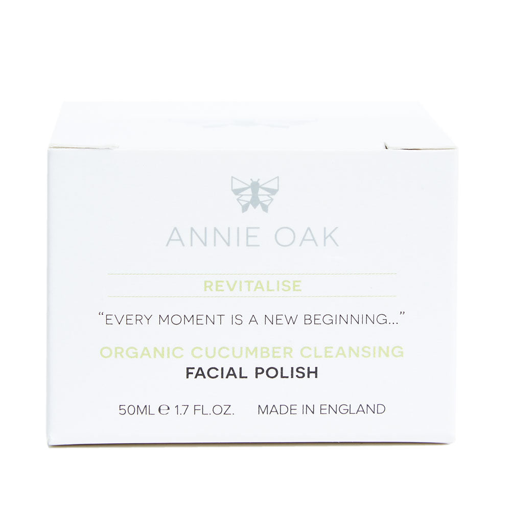 REVITALISE Organic & Natural Cucumber Cleansing Facial Polish