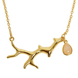 Coral Reef Barrier Necklace Gold