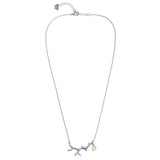 Coral Reef Barrier Necklace Silver