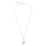 Fiji Double Charm Necklace Silver