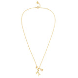 Coral Reef Belize Necklace Gold