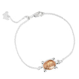 Turtle Maui Bracelet Rose Gold & Silver