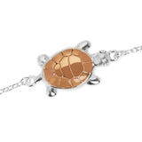 Turtle Maui Bracelet Rose Gold & Silver