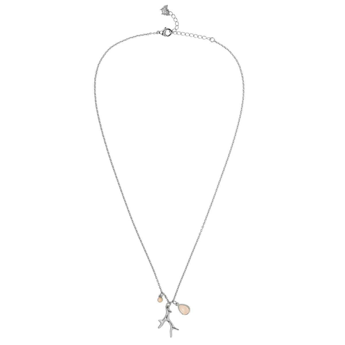 Coral Reef Belize Necklace Silver