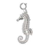 Seahorse Charm Silver
