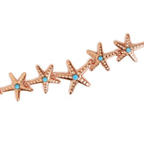 Starfish Linckia Rose Gold Bracelet